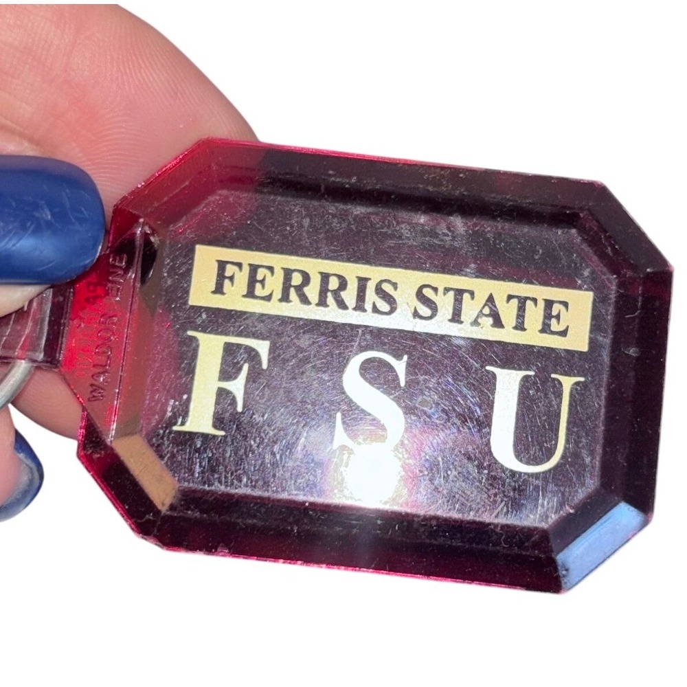 Vintage | Ferris State University | FSU | Acrylic Keychain